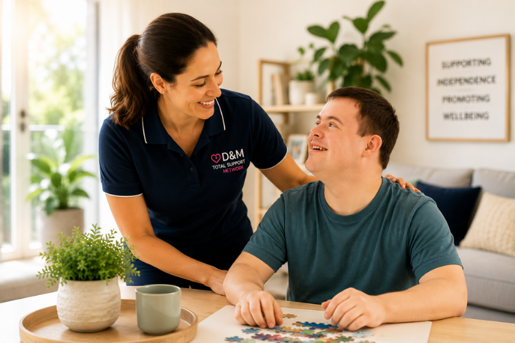NDIS disability support services from D&M Total Support Network